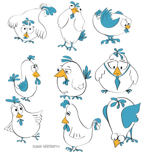 chickens